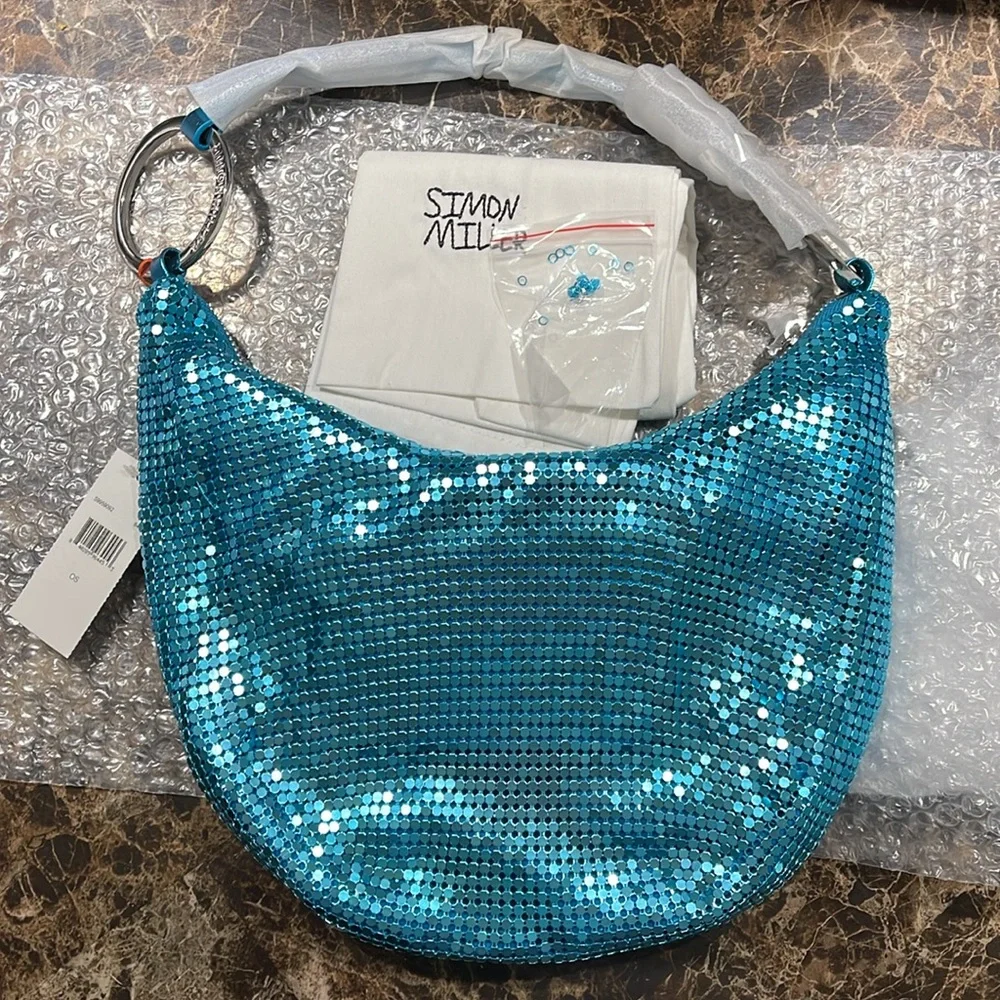 Simon Miller Blue Valley Sequin Bag